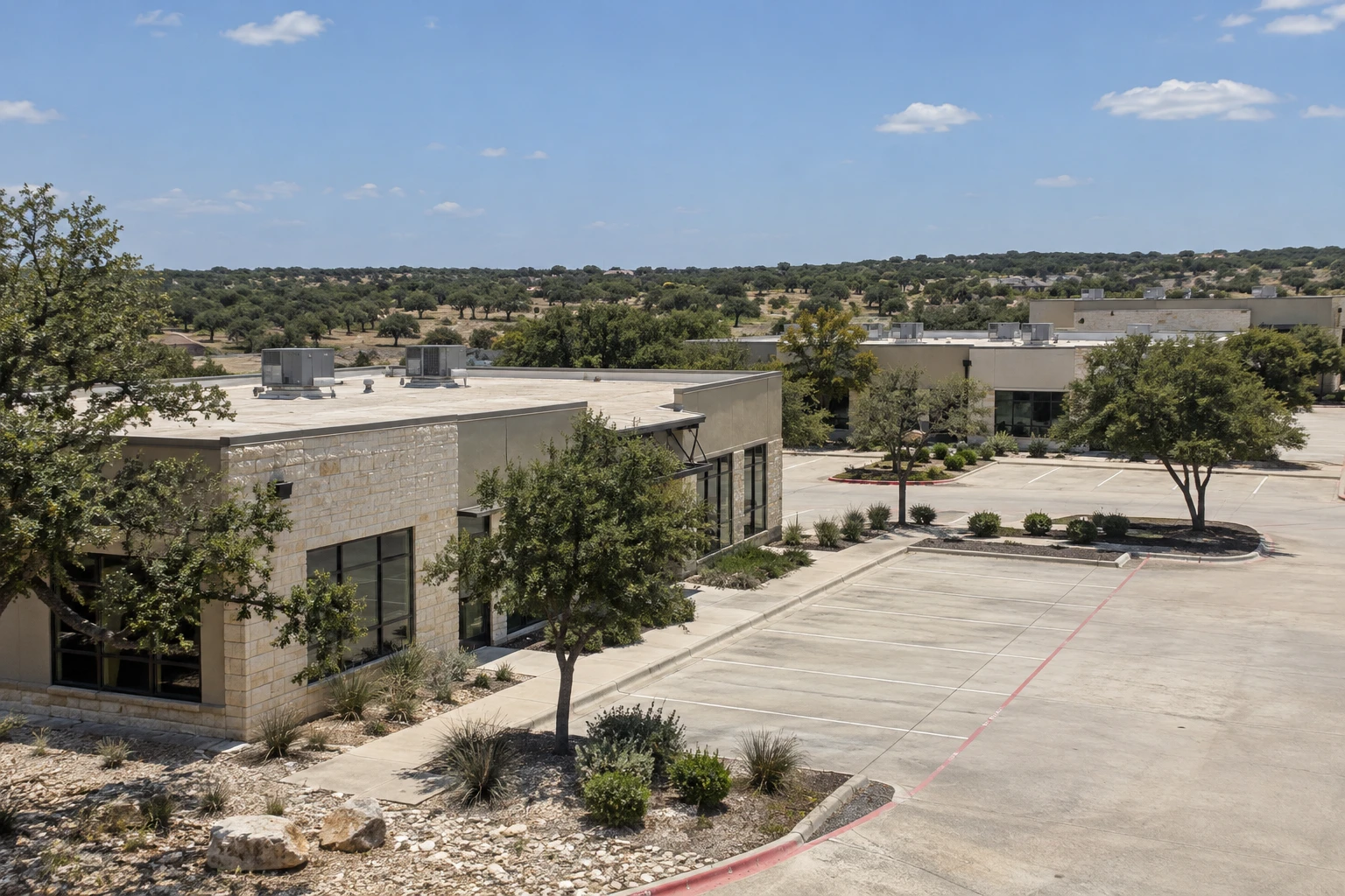 Commercial Roofing in the I-35 Business Park Corridor, San Marcos, TX